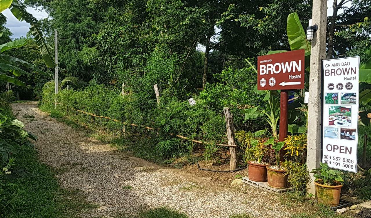 Hostel Brown House Chiangdao Chiang Dao Zewnętrze zdjęcie